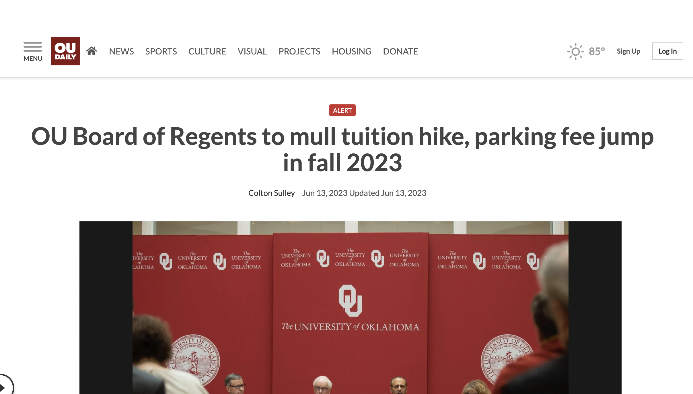 OU Daily Story